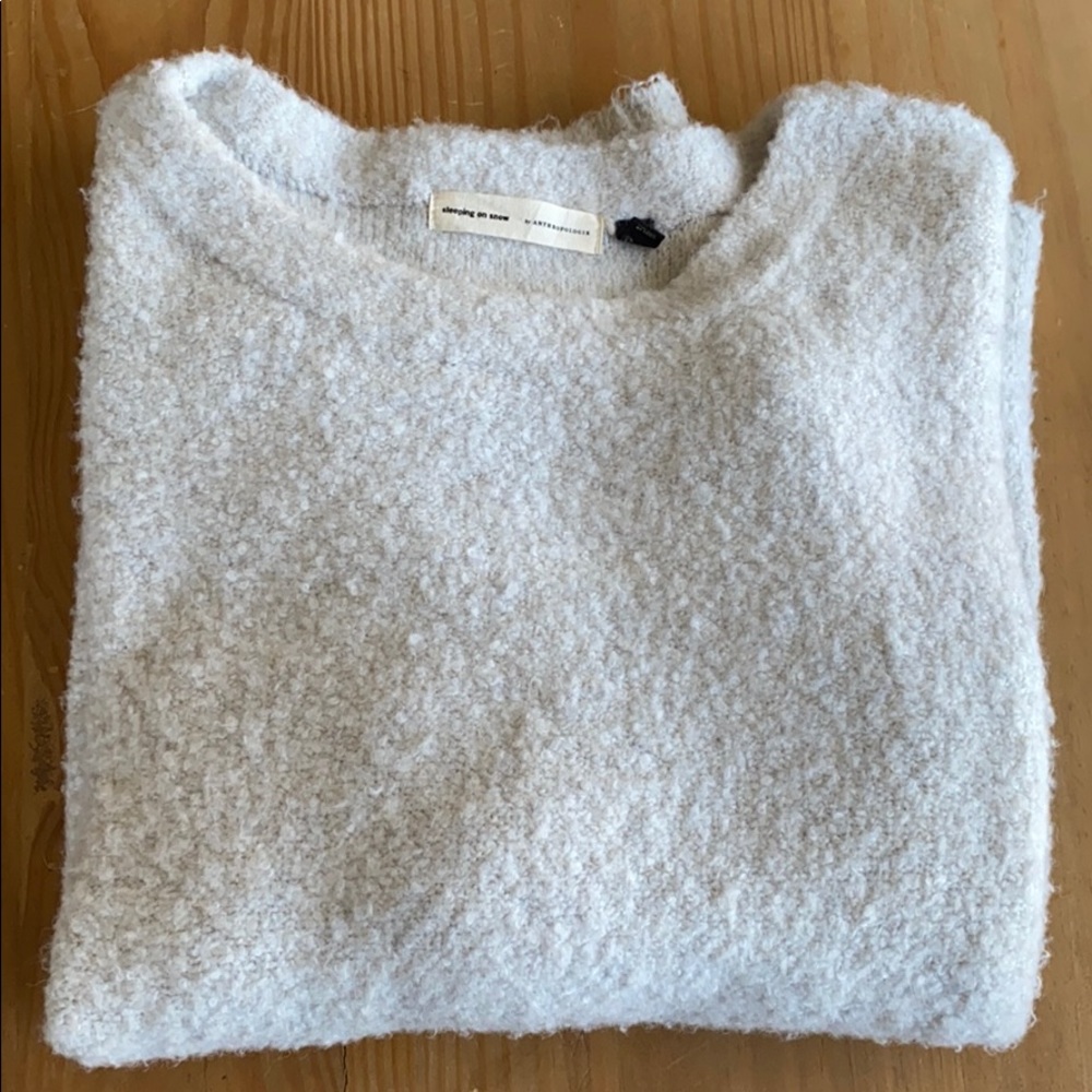 sleeping on snow by anthropologie sweater